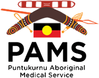 Puntukurnu Aboriginal Medical Service logo